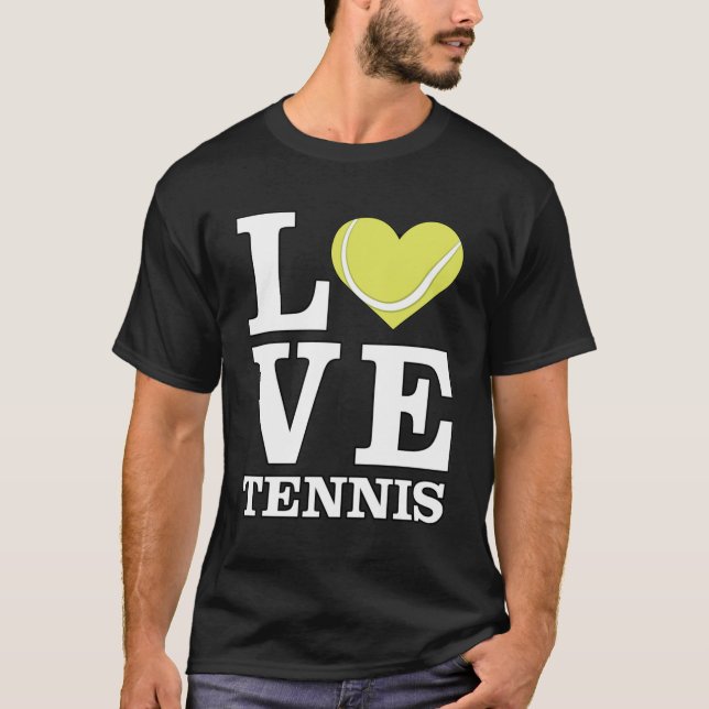 Camiseta Amor al tenis (Anverso)