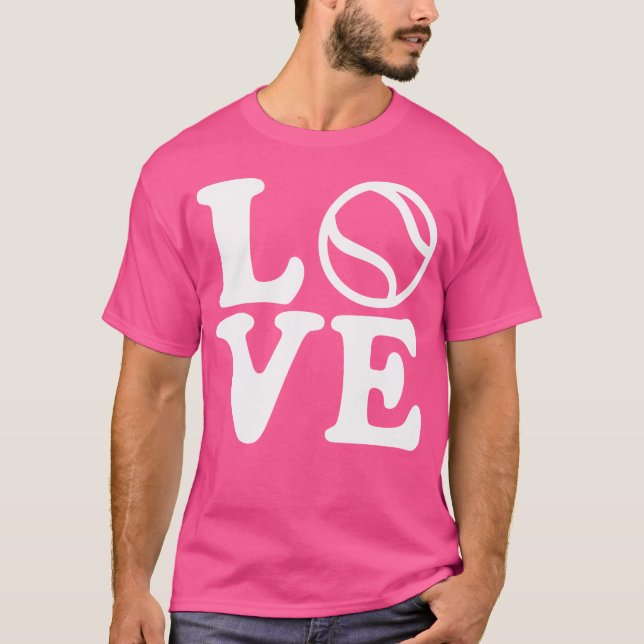 Camiseta Amor al tenis (Anverso)