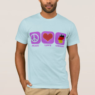 Camiseta Amor Alemania de la paz