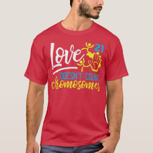 Camiseta Amor Amabilidad Disminución Síndrome Conciencia