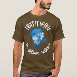 Camiseta Amor Amor Amabilidad Autismo Conciencia