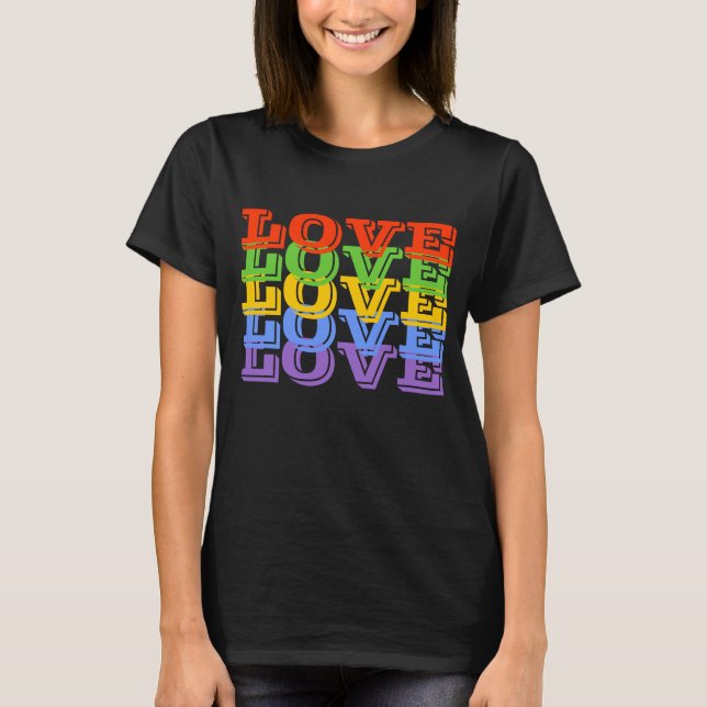CAMISETA AMOR AMOR AMOR (Anverso)