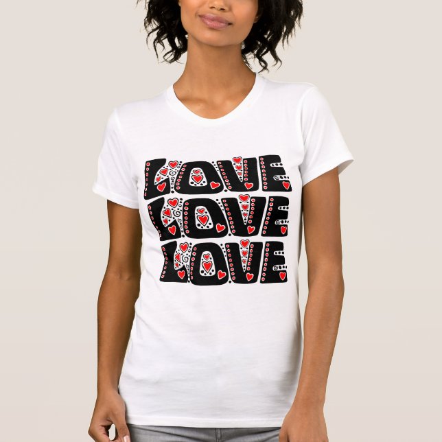 Camiseta Amor, Amor, Amor (Anverso)