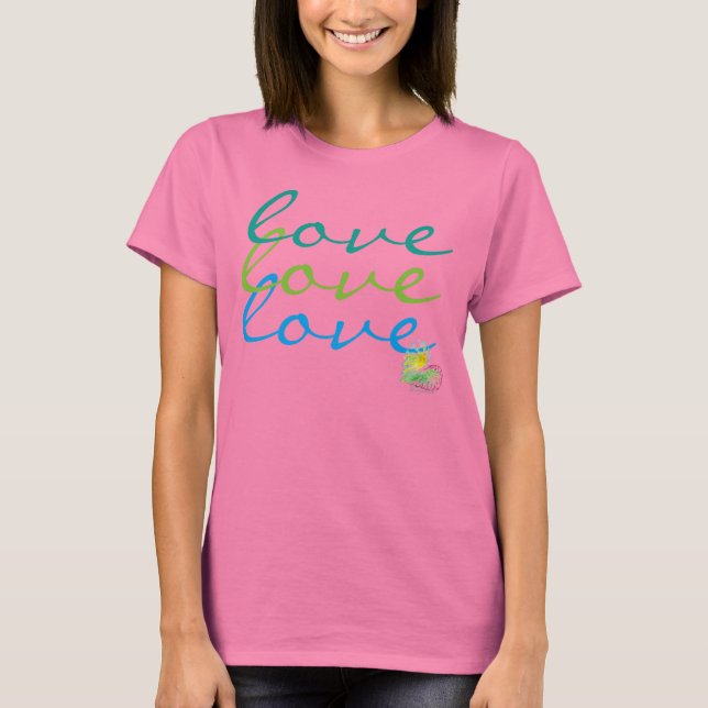 Camiseta Amor Amor Corazón (Anverso)