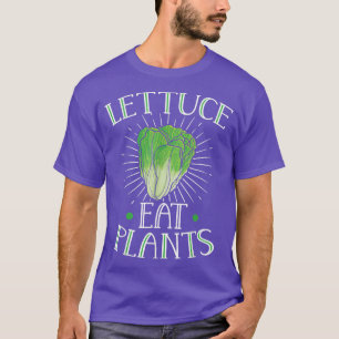Camiseta Amor animal Lechuga vegetariana vegetariana come p