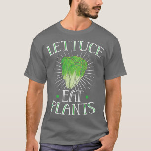 Camiseta Amor animal Lechuga vegetariana vegetariana come p