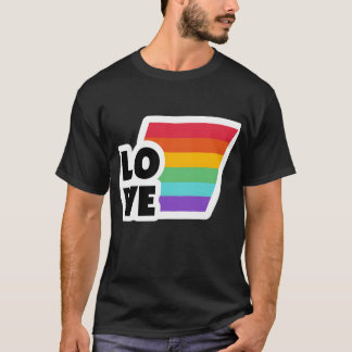 Camiseta Amor arcoíris Mes del Orgullo amigos