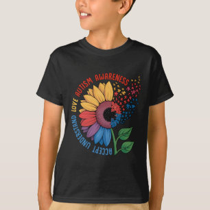 Camiseta Amor Autismo Conciencia Cita de piezas del rompeca