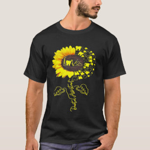 Camiseta Amor Ayudante Dental Girasol
