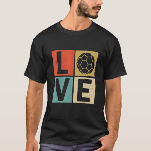 Camiseta Amor Balonmano Retro Vintage Divertido Balonmano P