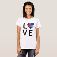Amor - Bandera de Islandia