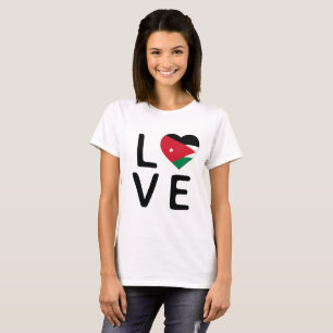Camiseta Amor - Bandera Jordana