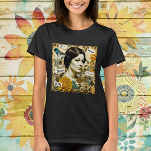 Camiseta Amor, Belleza, Inspirar, Sueño y Esperanza Dama Vi