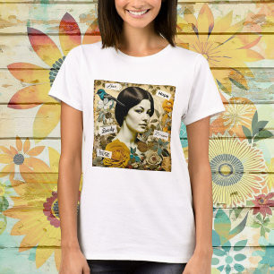Camiseta Amor, Belleza, Inspirar, Sueño y Esperanza Dama Vi