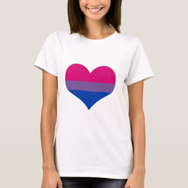CAMISETA AMOR BISEXUAL (Anverso)