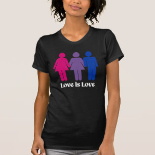 Camiseta Amor Bisexual es Amor Femenino
