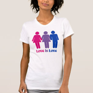 Camiseta Amor Bisexual es Amor Femenino