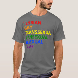 Camiseta amor bisexual gays lesbiana transexual pansexual