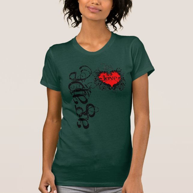 Camiseta Amor boquiabierto (Anverso)