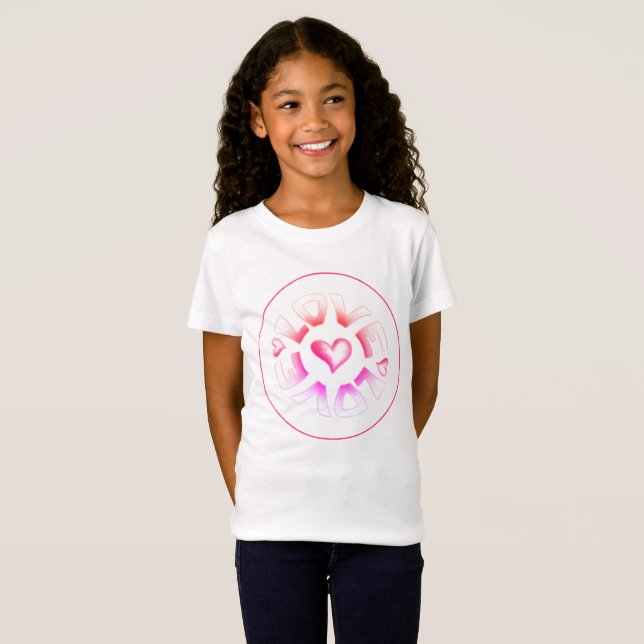 Camiseta Amor brillante (Anverso completo)
