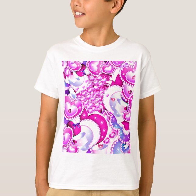Camiseta Amor, Brillos (Anverso)