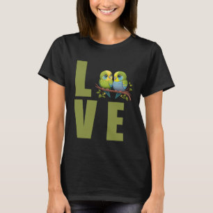 Camiseta Amor Budgie Mamá Budgerígar Perico Pájaro 17