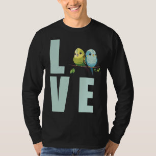 Camiseta Amor Budgie Mamá Budgerígar Perico Pájaro 9
