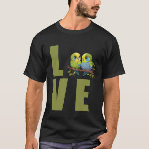 Camiseta Amor Budgie Mom Budgerigar Parakeet Bird 17