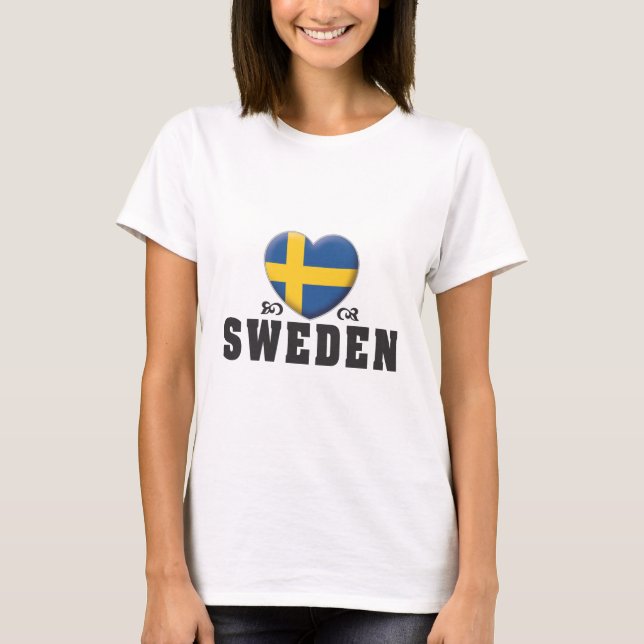 Camiseta Amor C de Suecia (Anverso)