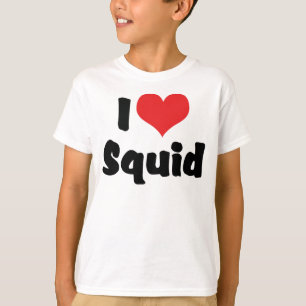 Camiseta Amor Calamar Corazón