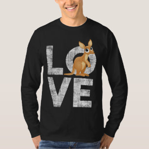 Camiseta Amor Canguro Australia Cuidador de zoológico Safar
