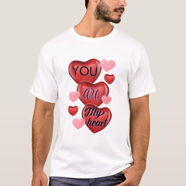 Camiseta Amor cardíaco (Anverso)