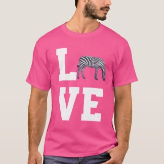 Camiseta Amor Cebras chica