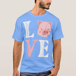 Camiseta Amor CerdosCerdo Lover Cerdo Granja de productores