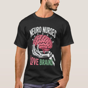 Camiseta Amor Cerebros Neuro Enfermeras Neurología Neuro En