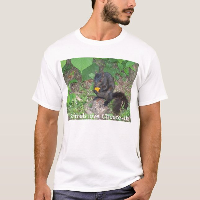 Camiseta Amor Cheeze-Itz de las ardillas (Anverso)