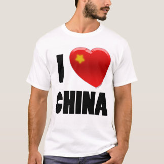 Camiseta amor China del punto tee007 I