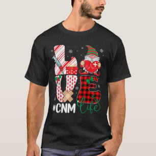 Camiseta Amor CNM Gnomo Divertido Enfermera Estetoscopio Na