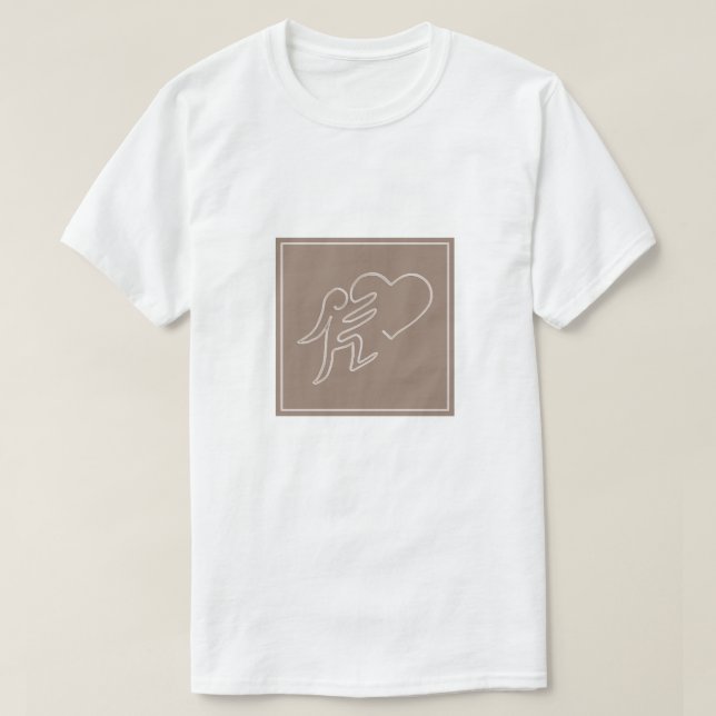 CAMISETA AMOR (COCOA) (Diseño del anverso)
