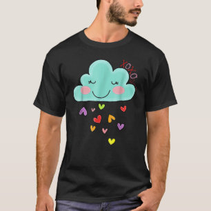 Camiseta Amor colorido Valentine Leopard Tie Dye Happy Face
