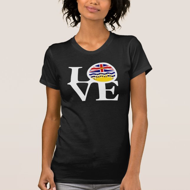 Camiseta AMOR Columbia Británica (Anverso)