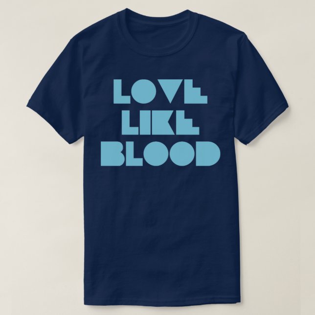Camiseta Amor como azul (Diseño del anverso)