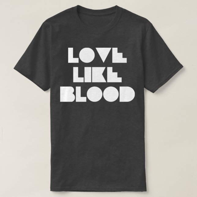 Camiseta Amor como blanco (Diseño del anverso)