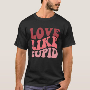 Camiseta Amor Como El día de San Valentín Cupido Pareja