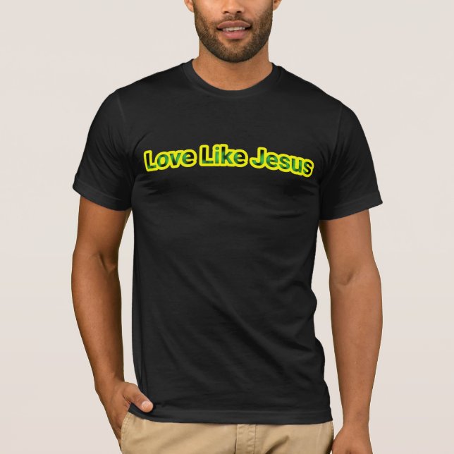 Camiseta Amor como Jesús (Anverso)