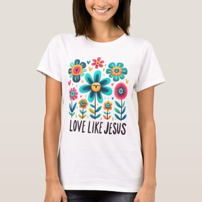 Camiseta Amor como Jesús (Anverso)