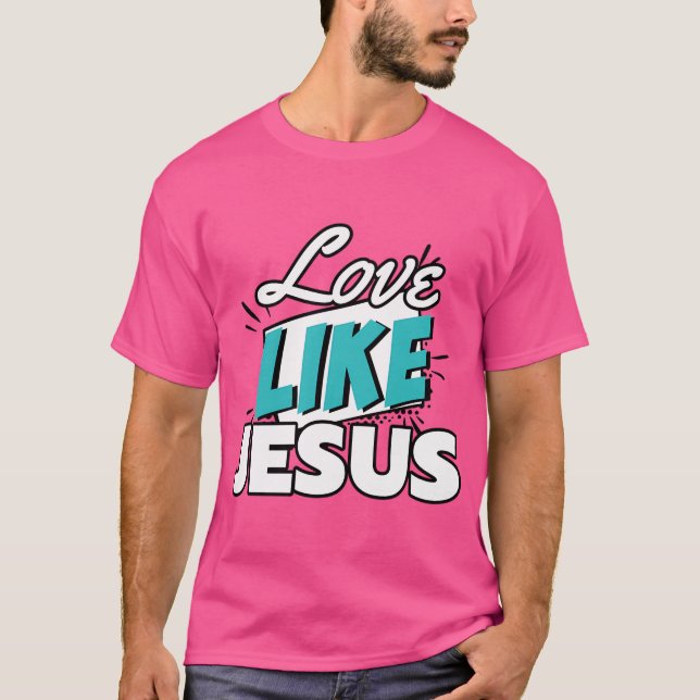 Camiseta Amor como Jesús (Anverso)