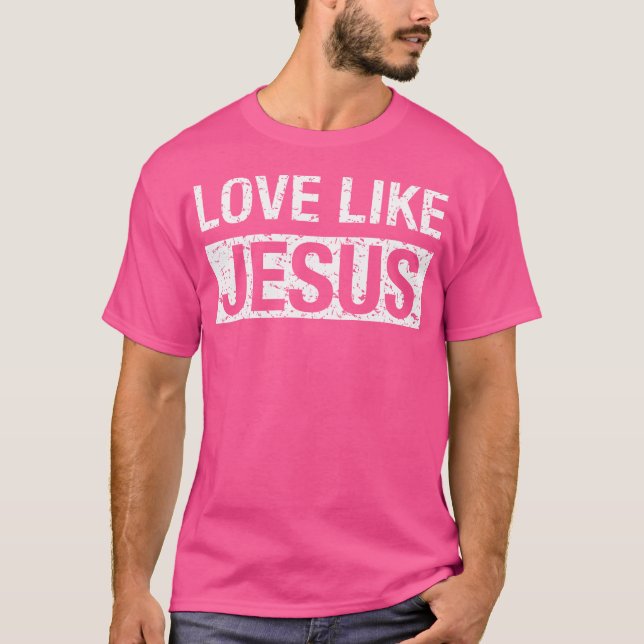 Camiseta Amor como Jesús (Anverso)