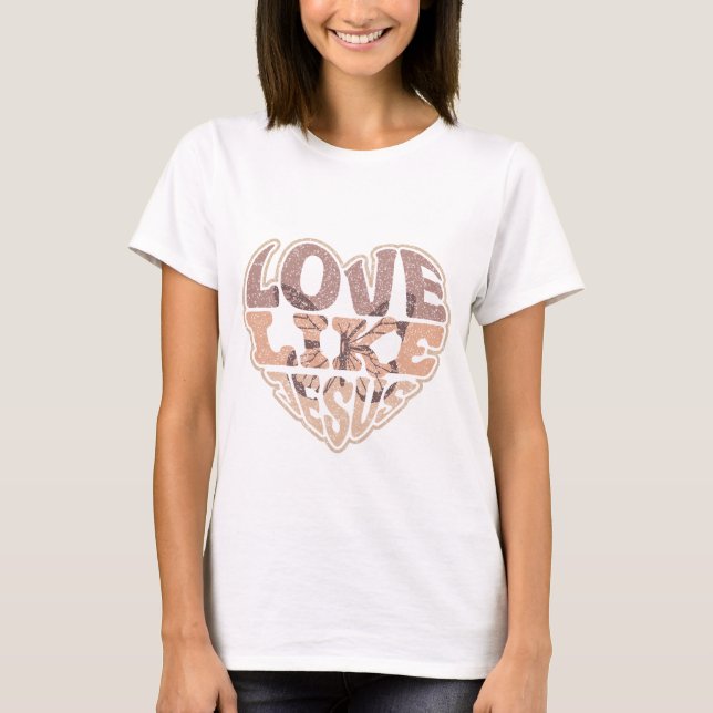 Camiseta Amor como Jesús (Anverso)