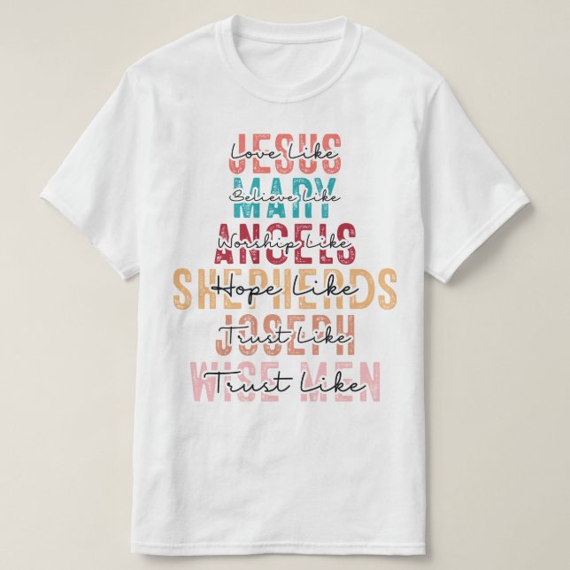 Camiseta Amor como Jesús (Diseño del anverso)